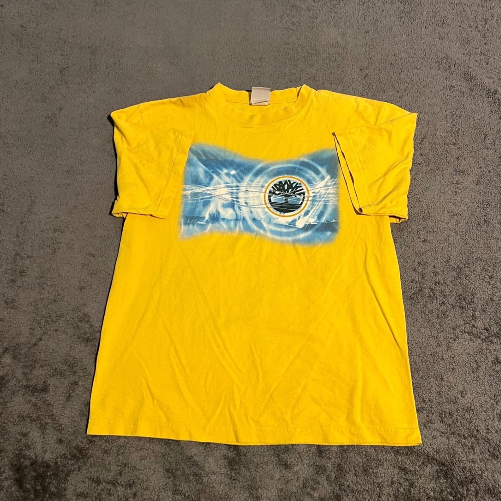 Vintage Y2K Timberland Outdoor Performance Graphic Shirt Mens Medium